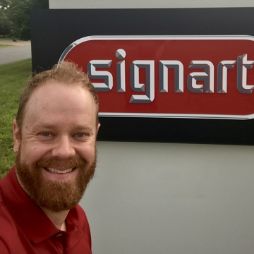 SignArt Welcomes Sales/Project Manager Jesse Yungner